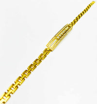 Round Diamond Bracelet (18K).