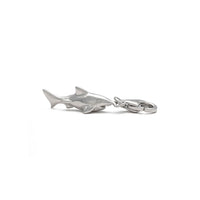 Mini Shark Charm (Silver)