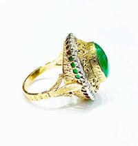 Diamond Round Ring (18K).