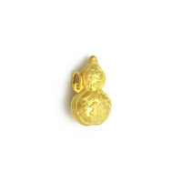 Bottle Gourd Pendant (24K) side - Popular Jewelry - New York