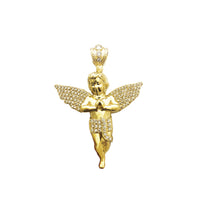 Praying Baby Angel Pendant (14K)