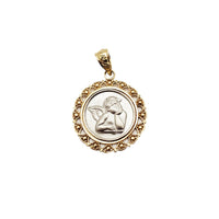 Two-Tone Angel Pendant (14K)