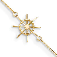 Wheel Anklet Bracelet (14K)