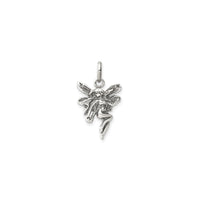 Antiqued Fairy Pendant (Silver)