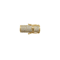 Diamond Cylinder Clasp-Lock (10K)