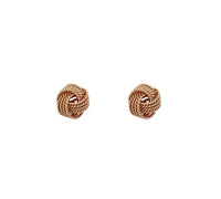 Love Knot Earrings (Silver)