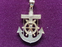 Diamond Cut Jesus Anchor Pendant 10K - Lucky Diamond 恆福珠寶金行 New York City 169 Canal Street 10013 Jewelry store Playboi Charlie Chinatown @luckydiamondny 2124311180