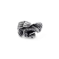 Antique-Finish Flying Eagle Ring (Silver) Popular Jewelry New York