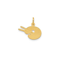 Artist Paint & Palette Pendant (14K) Popular Jewelry New York