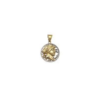 Athenas Godness Medallion Pendant (14K) Popular Jewelry New York