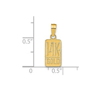 14 Karat Gold Pendant (14K)