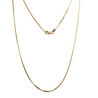 Hollow Box Chain (18K)
