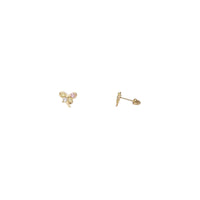 Butterfly Stud Earrings (14K)