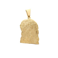 Jesus Head Closed-Back CZ Crown (14K)