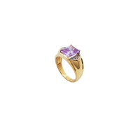 Baguette CZ Ring (14K)