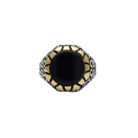 Antique-Finish Men's Ring (Silver) UA-SR SS1240