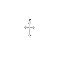 Blooming Cross Pendant (Silver)