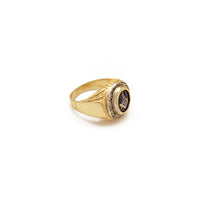 Blue Moon Halo Masonic Ring (14K)