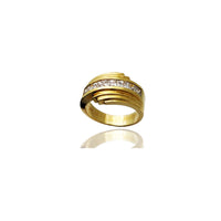 Bypass Channel Setting CZ Ring (14K)