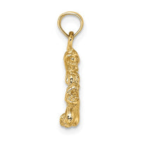 Virgo Zodiac Pendant (14K) Popular Jewelry New York