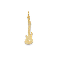 Textured Guitar Pendant (14K)