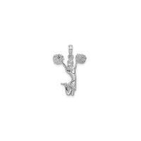 Cheerleader Pendant (Silver)
