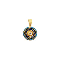 Circle Eye Pendant (14K