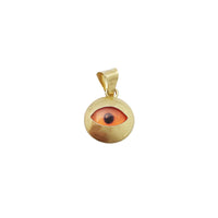 Circular Evil Eye Pendant (14K)