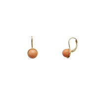 Coral Earrings (14K)