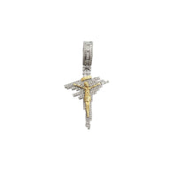 Zirconia Cross Pendant (Silver)