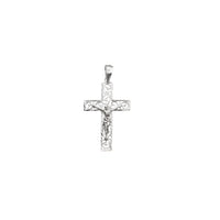 Outlined Cross Pendant (Silver)