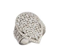 Water Drop CZ Ring (Silver)