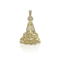 Caridad de Cobre Medium Pendant (14K) Popular Jewelry New York