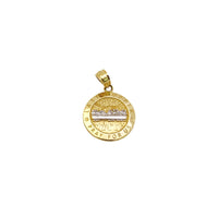 Last Supper Pray For Us Medallion Pendant (14K)