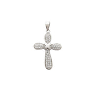 Cz Cross Pendant (Silver)