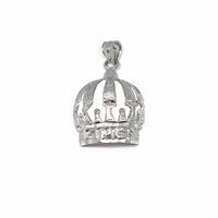 Crown King Pendant (14K) 14 Karat White Gold, Popular Jewelry New York
