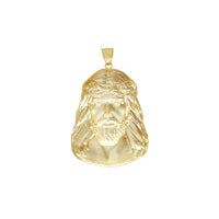 Crown of Thorns Jesus Head Pendant (14K)