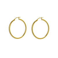 D-Cuts Hoop Earrings (14K) Popular Jewelry New York