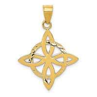 Celtic Eternity Knot Pendant (14K)