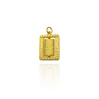 Diamond-Cut Lucky Dragon Pendant (24K) New York Popular Jewelry