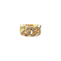 Diamond Cuban Ring (10K) Popular Jewelry New York