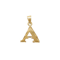Diamond-Cut Letter/Initial Pendant (14K)
