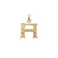 Diamond-Cut Letter/Initial Pendant (14K)