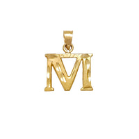 Diamond-Cut Letter/Initial Pendant (14K)