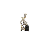 Diamond Hitman Bunny Pendant (10K)