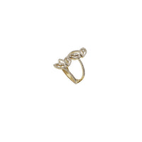 Diamond Leafs Ring (14K)