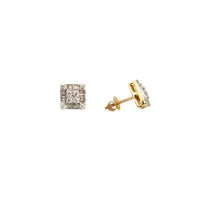 Diamond Stud Earrings (14K)