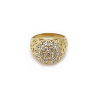 Diamond Cluster Outline Ring (14K) Popular Jewelry New York