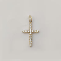 Diamond Cross Pendant (14K) Popular Jewelry New York
