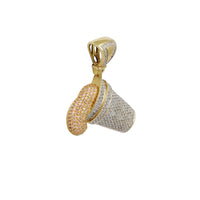 Diamond Pink Drank Pendant (10K)